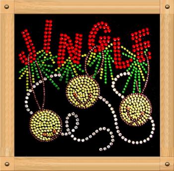 JINGLE Rhinestone Transfer