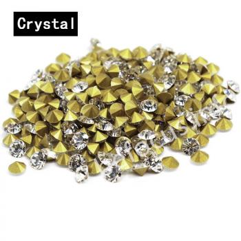 LCT Non-hotfix Rhinestones Glass Stones Crystal Pointback Rhinestones