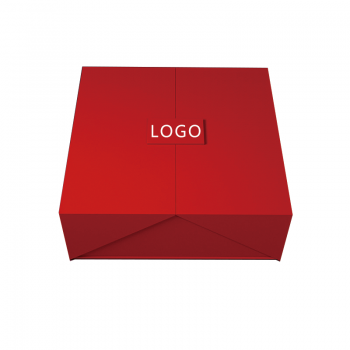 Customized Red Double doors high-end perfume fragrance cosmetic paper packaging gift