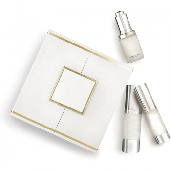 High-end customized double doors perfume fragrance cosmetic paper packaging gift box