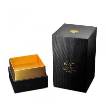 Custom printing decorative luxury perfume packaging boxes with gold stamping logo gift box for perfume essential oil