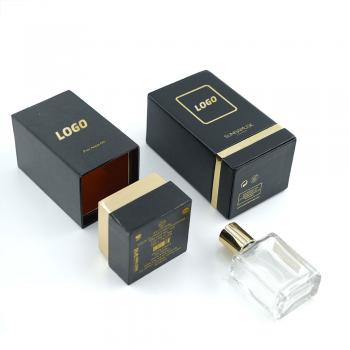 Custom logo base and lid box paper 30ml 50 ml perfume bottle and box perfume set box