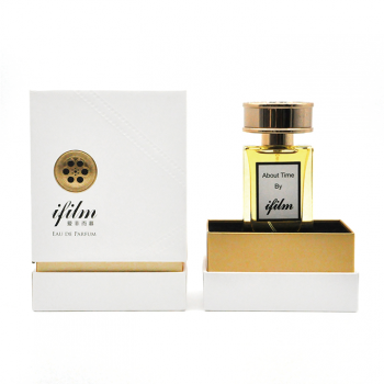 High grade embossing gold stamping process boutique perfume gift box set