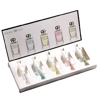 350g C1S Offset printing clamshell perfume trial set