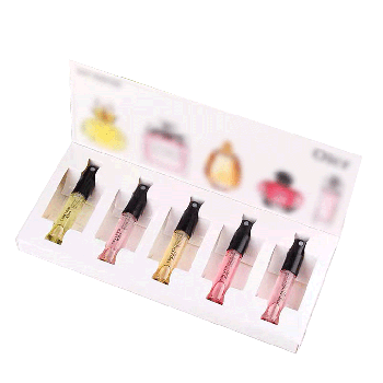 350g C1S Offset printing clamshell perfume trial set