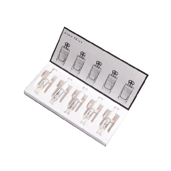 350g C1S Offset printing clamshell perfume trial set