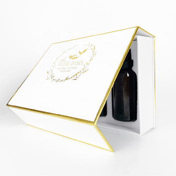 Perfume dropper clamshell gift box set