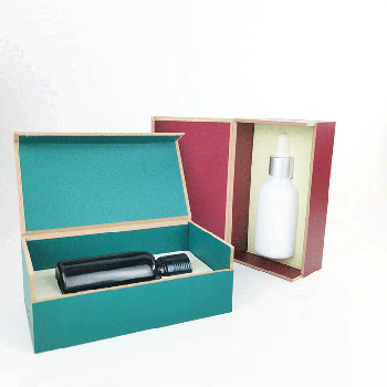 Perfume dropper clamshell gift box set