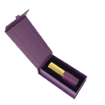 Blue, burgundy, black 8ML clamshell perfume gift box