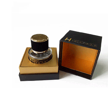 Silver cardboard UV printing three-piece base and lid high-end perfume gift box