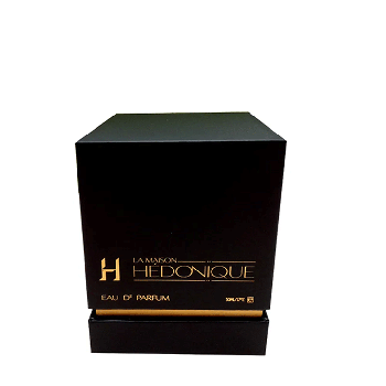 Silver cardboard UV printing three-piece base and lid high-end perfume gift box