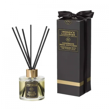 Hot stamping high-end black gold border fragrance candle gift box