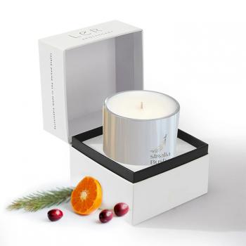 Flipped fragrance candle paper packaging box
