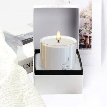 Flipped fragrance candle paper packaging box