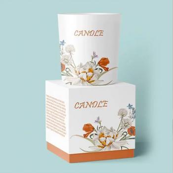 Cheap folding fragrance candle box