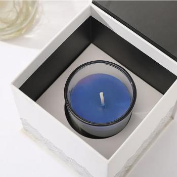 White Flipped fragrance candle Gift paper packaging Box
