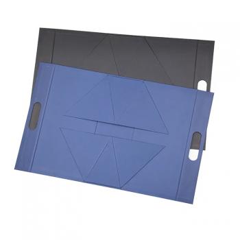 Foldable single bottle wine box
