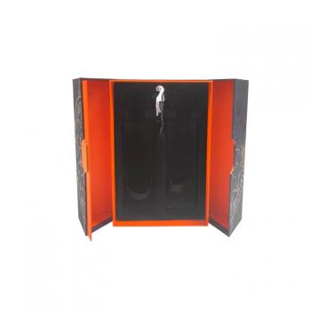 Double door wine paper packaging box