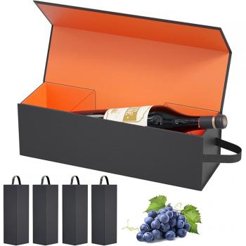 Flip Red Wine Box with Handheld