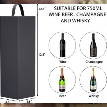 Flip Red Wine Box with Handheld