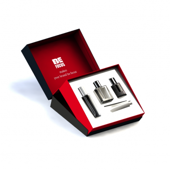 Automatic lifting exquisite perfume suit flip gift box