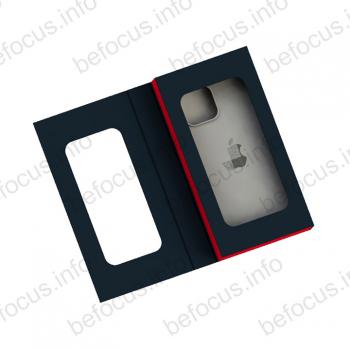 Double-door clamshell window mobile phone case