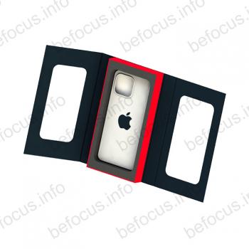 Double-door clamshell window mobile phone case