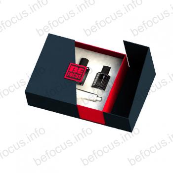 Delicate double door perfume gift box set