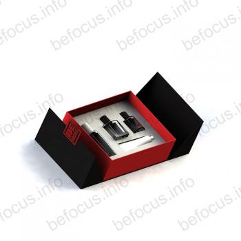 Double door perfume gift box set