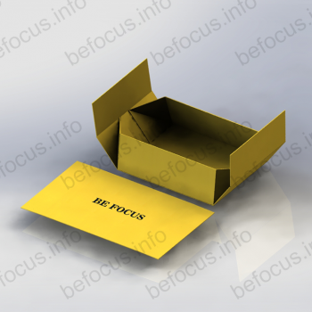 Folding Base and Lid Gift Box